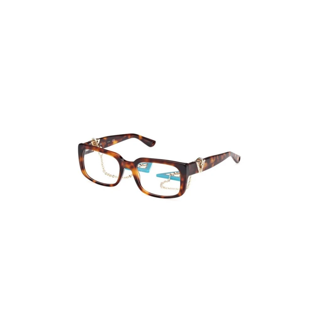 Guess Women's Brown Optical Frame - Glasses - 53 Mm - Accessories