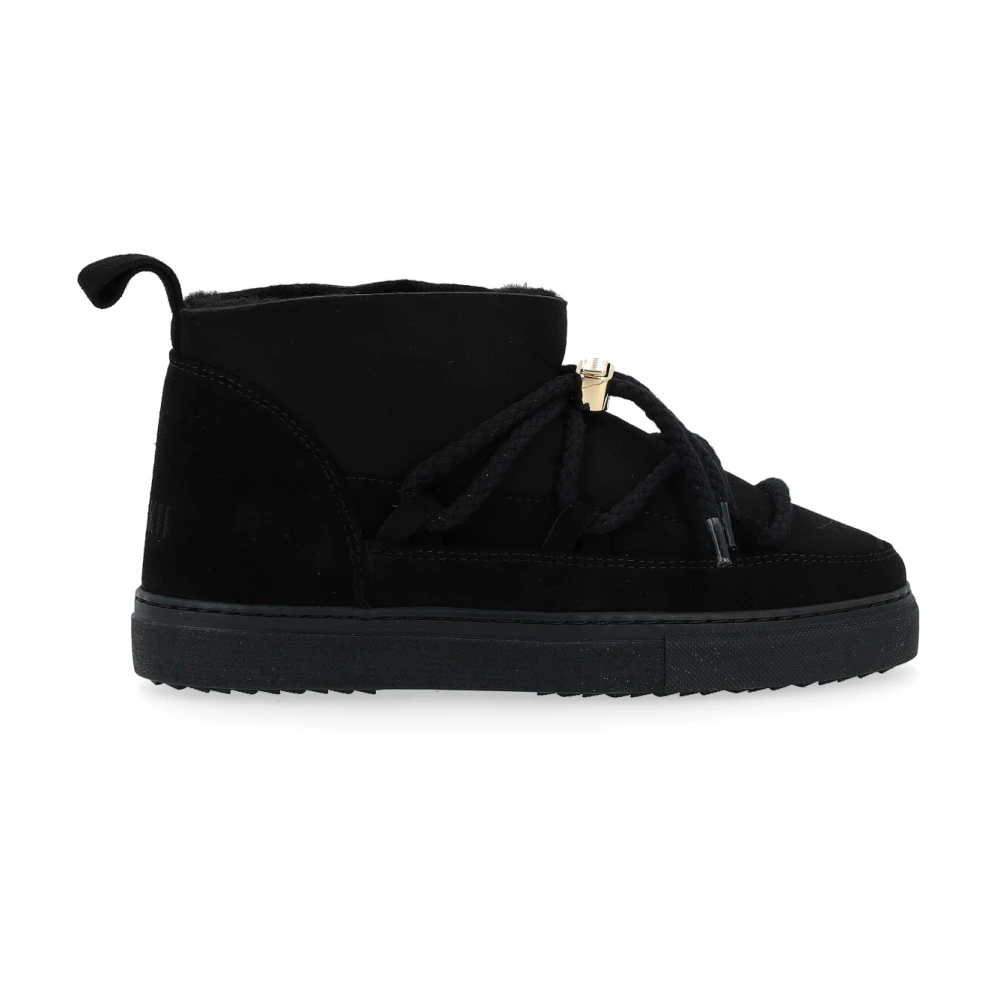 Inuikii Klassieke Lage Zwarte Schoenen Black Dames