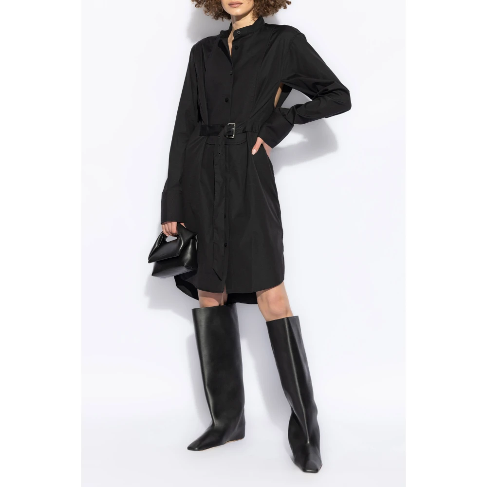 JW Anderson Overhemdjurk Black Dames