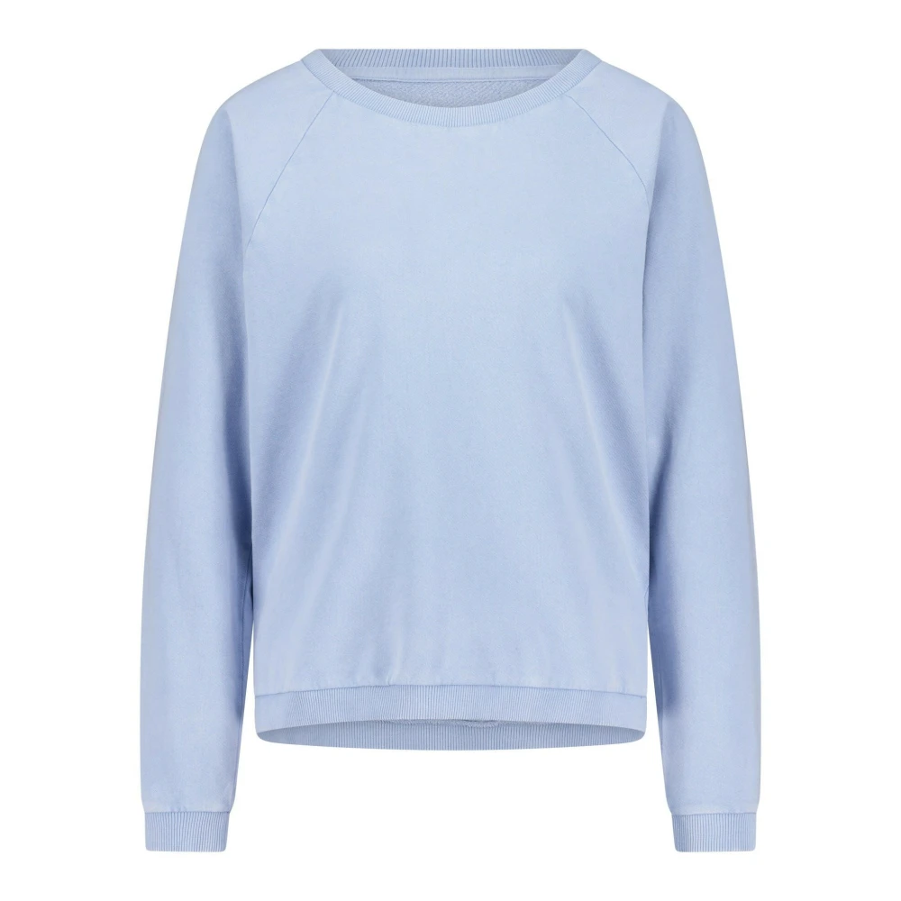 Juvia Marina Sweatshirt van biologisch katoen Blue Dames