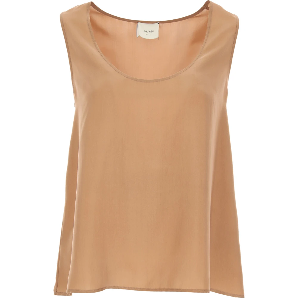 Tops > Sleeveless Tops - - Alysi - Modalova