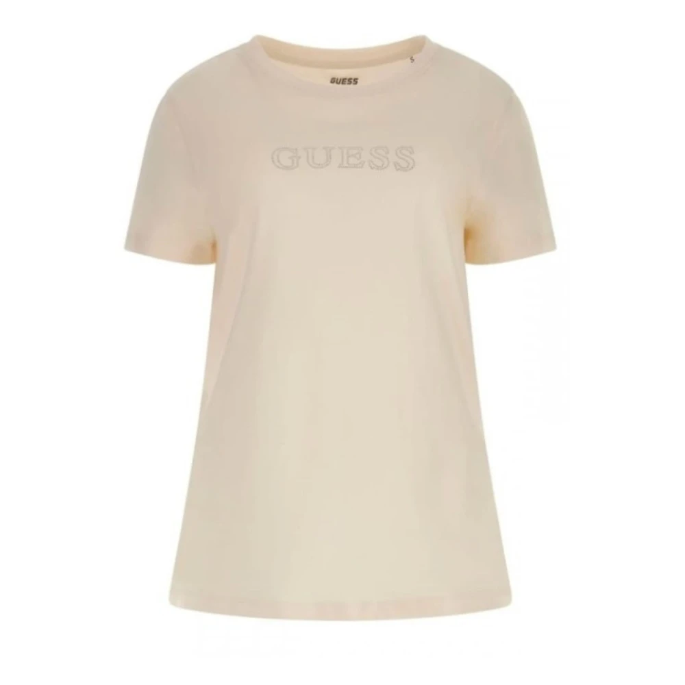 Guess - Tops > T-Shirts - Beige - Guess - Modalova