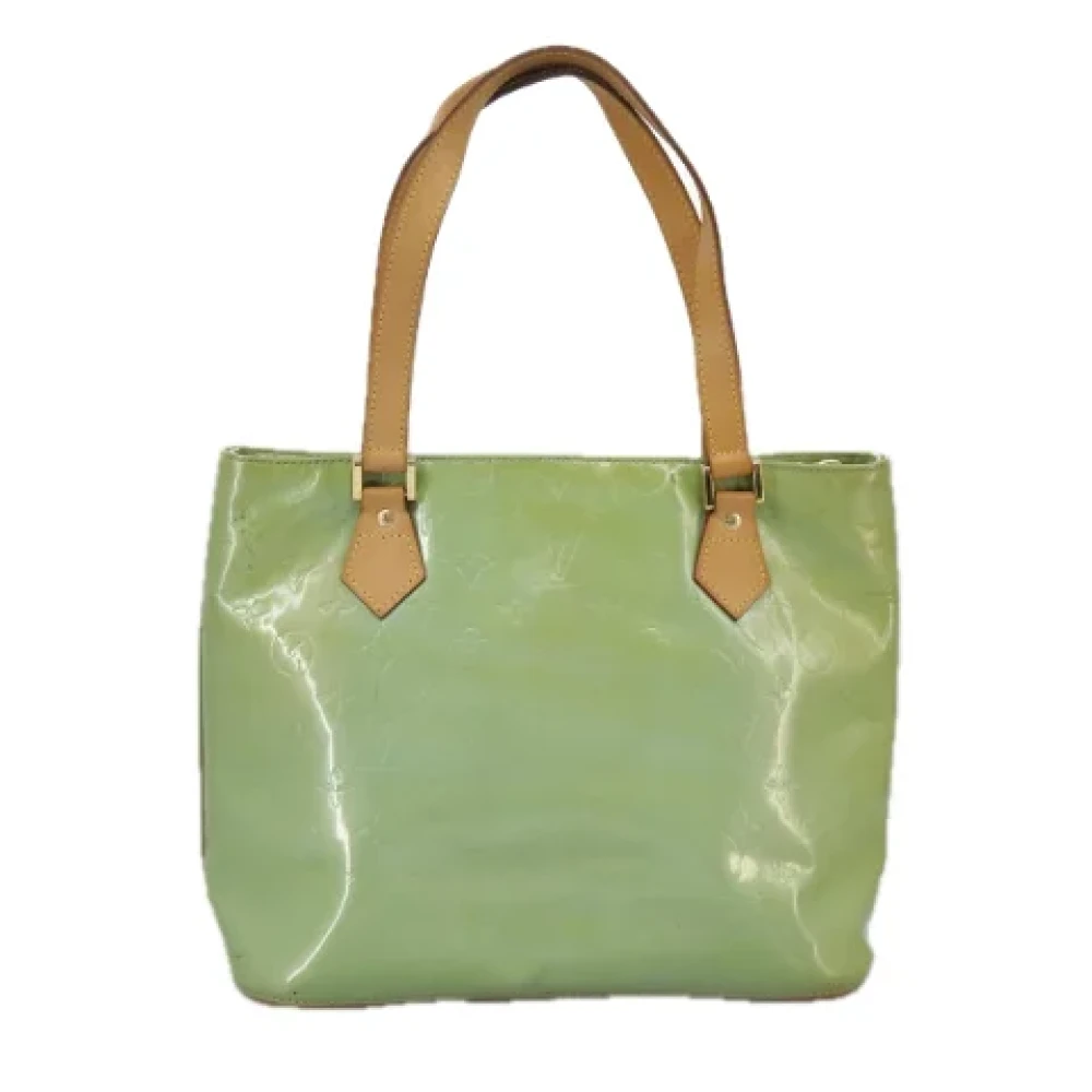 Louis Vuitton Vintage Pre-owned Leather totes Green Dames