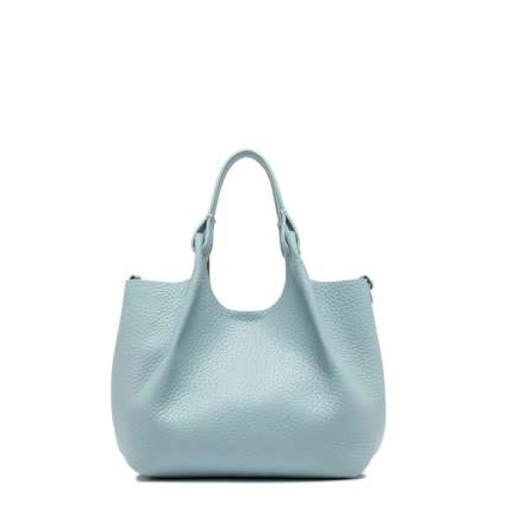 Gianni Chiarini Middelgrote Tote Tas van Korrelleer Blue Dames