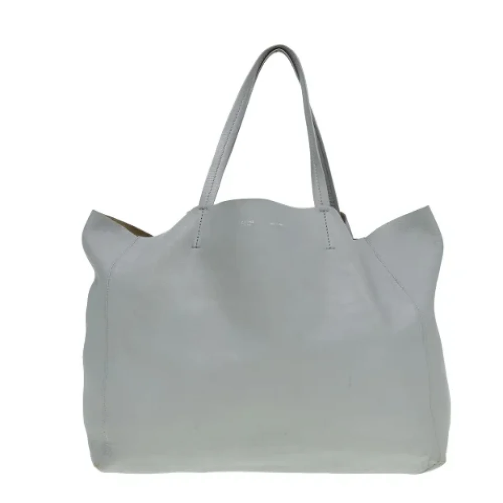 Celine Vintage Pre-owned Leather totes Blue Dames