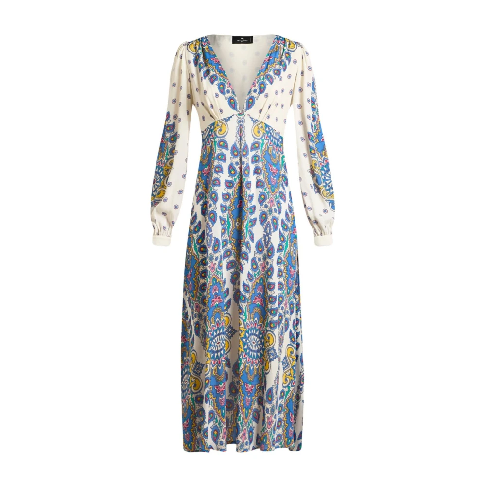 ETRO Witte Zomerjurk Multicolor Dames