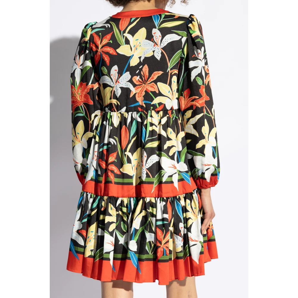 Kate Spade Bloemenpatroon Jurk Multicolor Dames