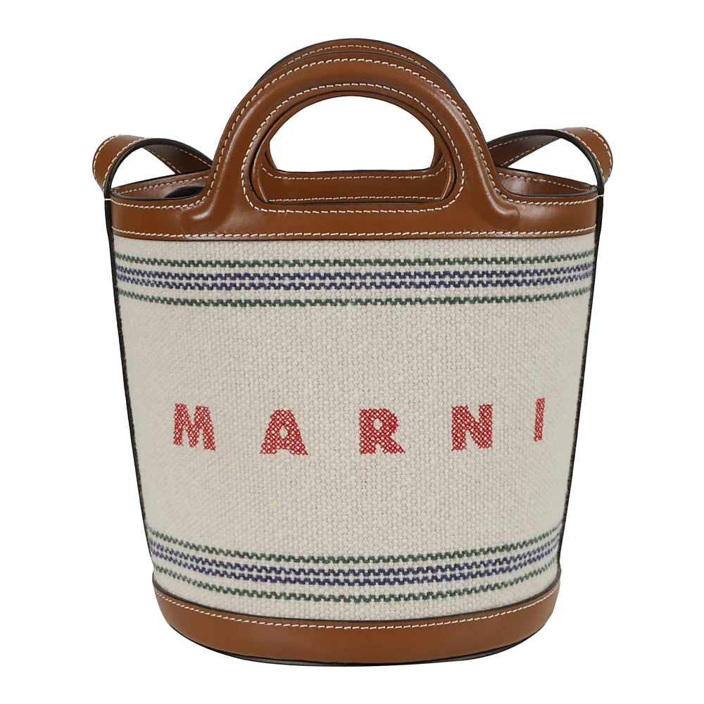 Marni Tropicalia Mini Bucket Tassen Multicolor Dames