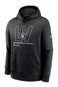 sweat-a-capuche-noir-las-veg-raid
