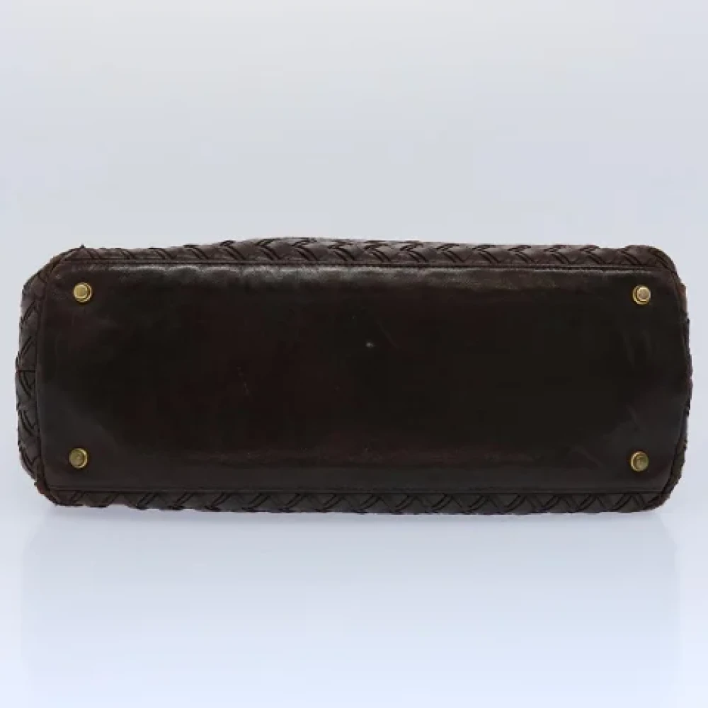 Bally Pre-owned Leather handbags Brown Dames