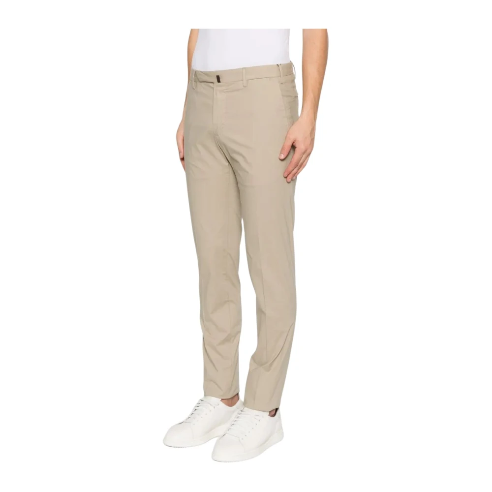 Incotex Men's Beige Model 30 Slim Fit Trousers - Chinos - M - Trousers