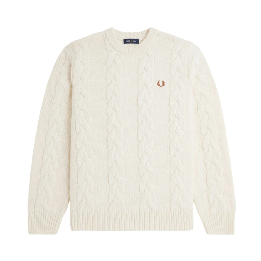 Knitwear > Round-neck Knitwear - - Fred Perry - Modalova