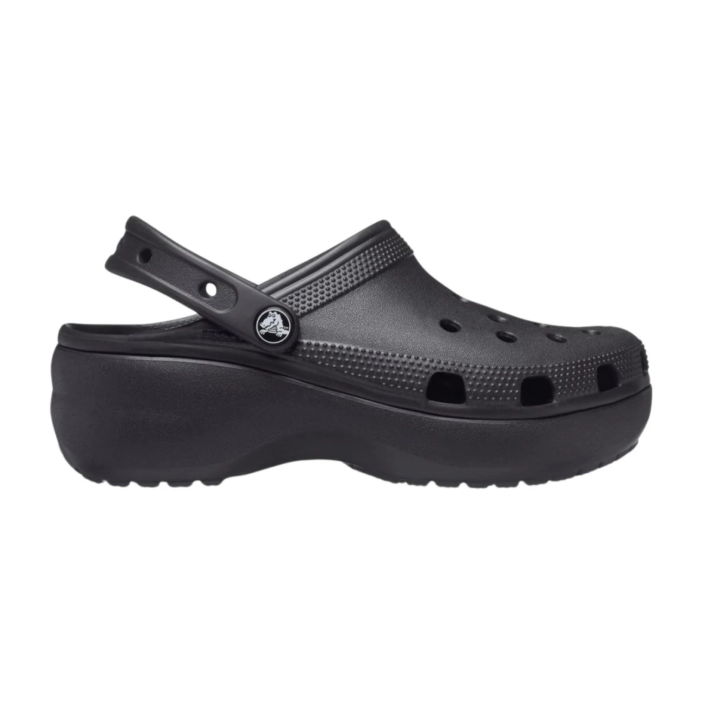 Crocs Black Clogs, Female, 6 Uk, Platform Clog