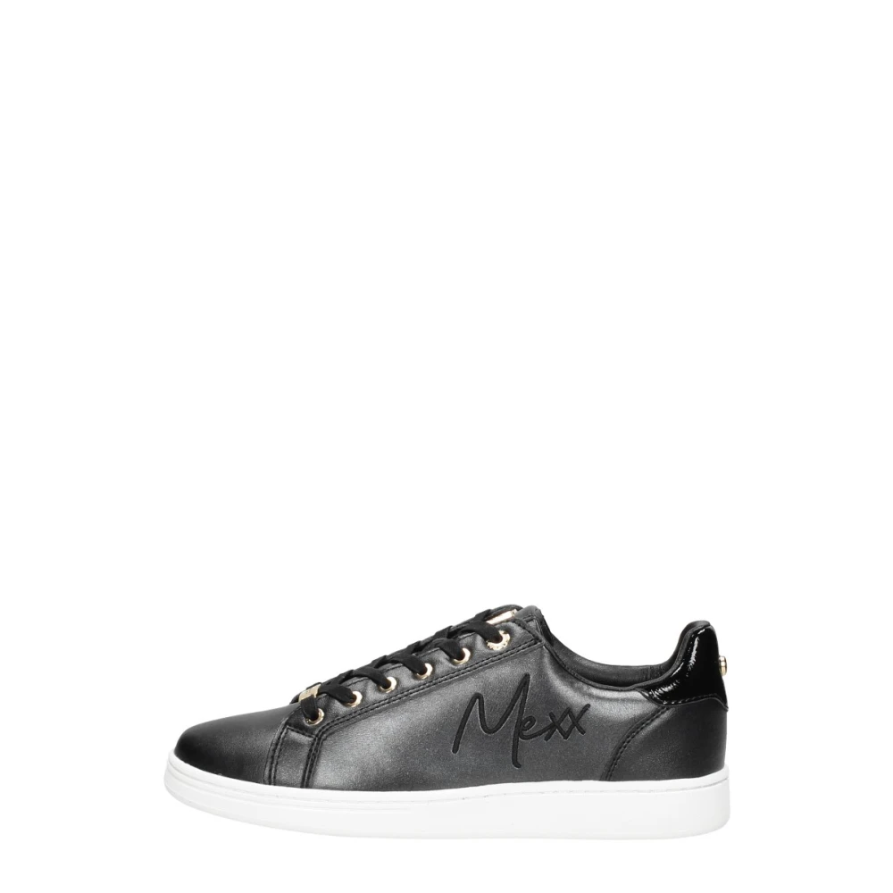 Mexx Glib Veterschoenen Laag Dames Schoenen Zwart