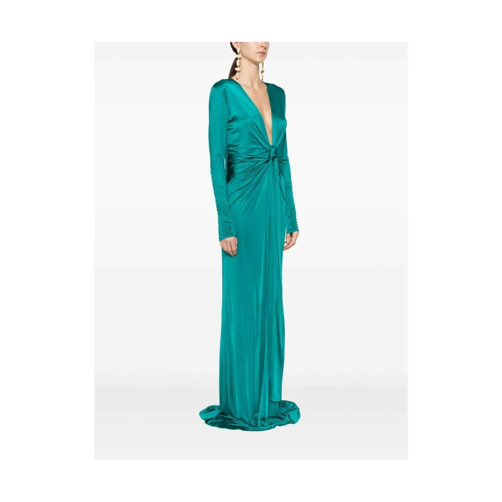 Roberto Cavalli Maxi Dresses Green Dames