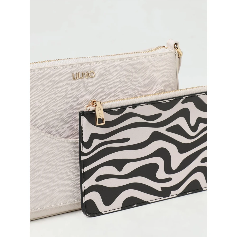 Liu Jo Stijlvolle Schoudertas in True Champagne Multicolor Dames