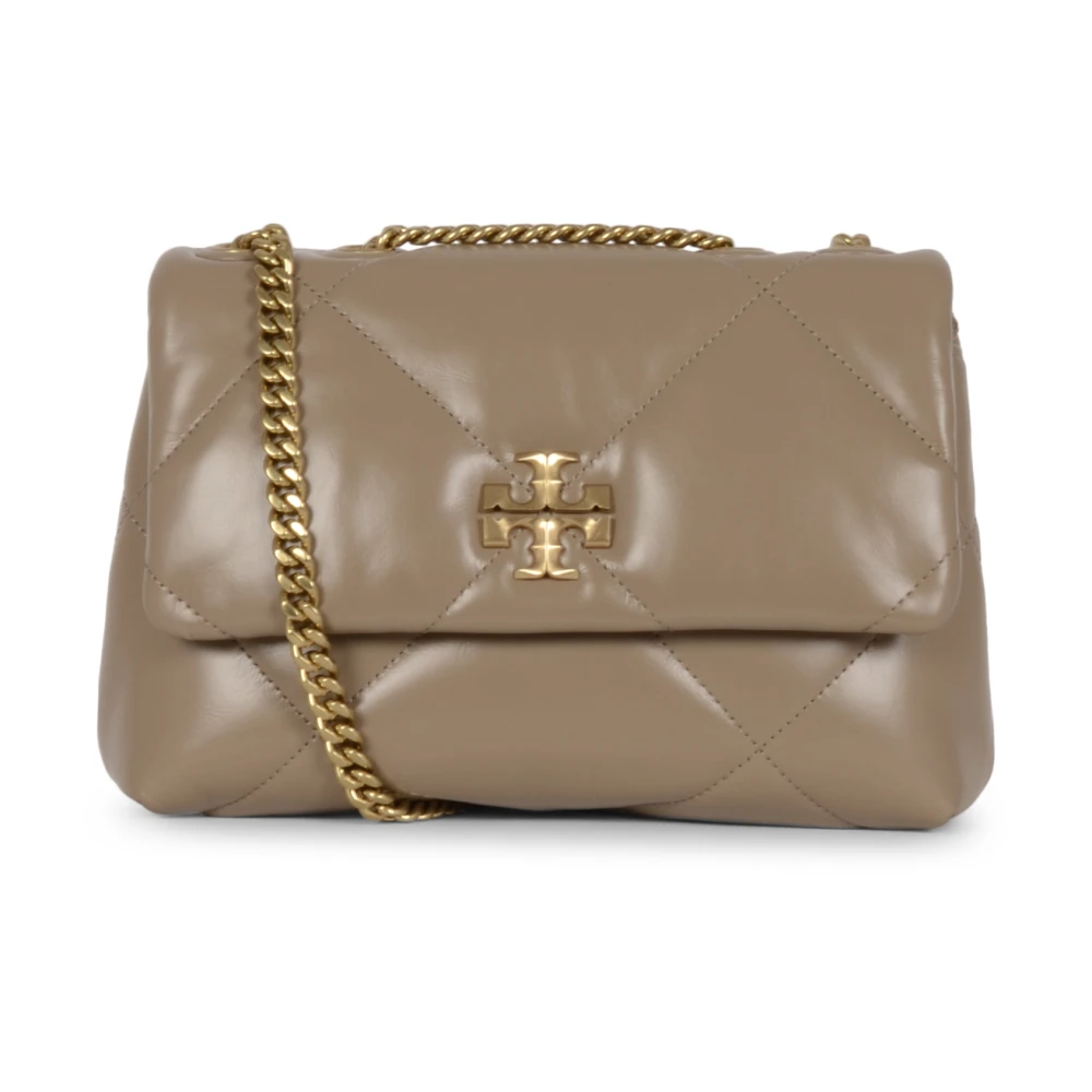 TORY BURCH Diamond Quilt Convertible Schoudertas Beige Dames