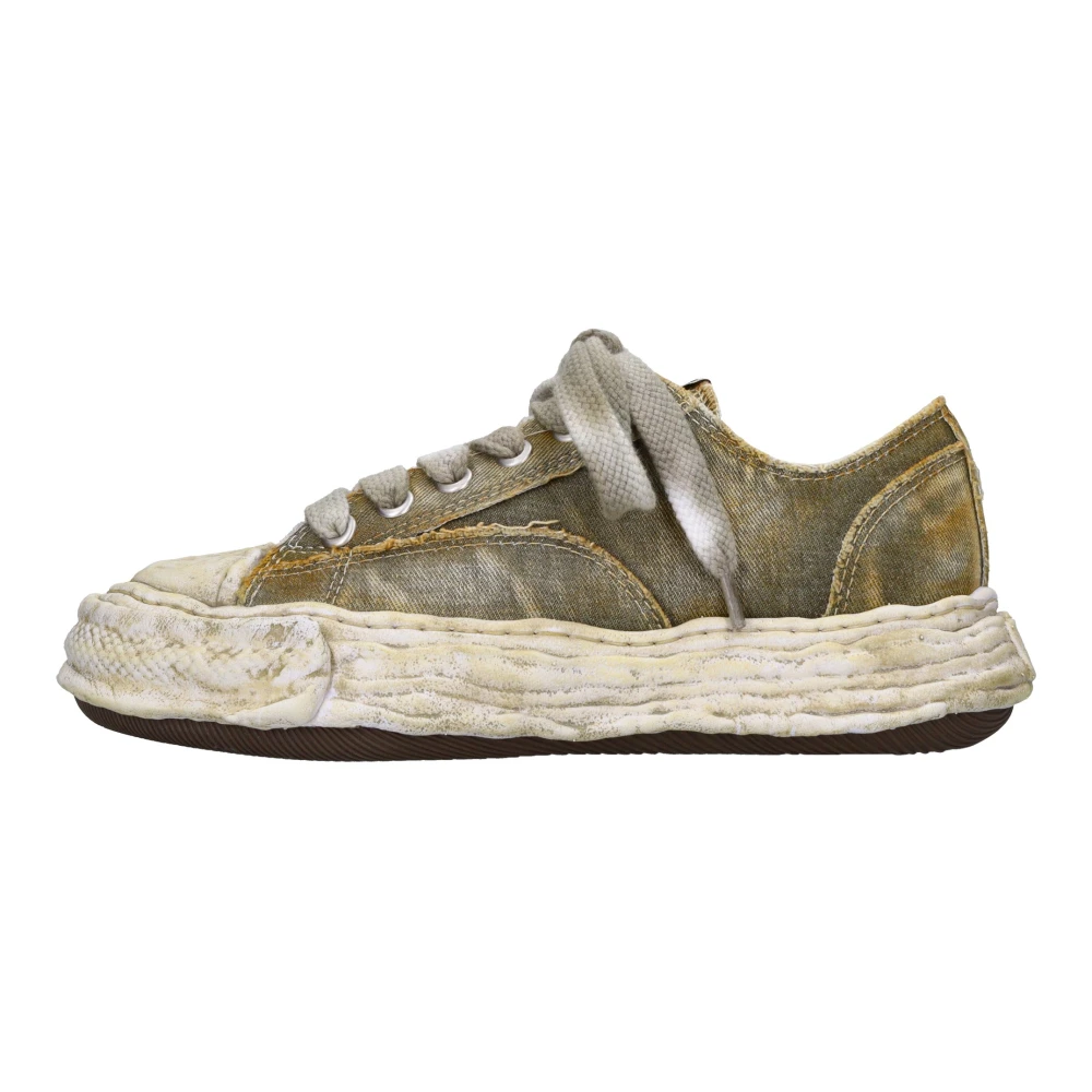 Mihara Yasuhiro Peterson 23 OG Sole Low-Top Sneaker Heren Schoenen Groen