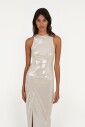 sequins-buttoned-dress-beige
