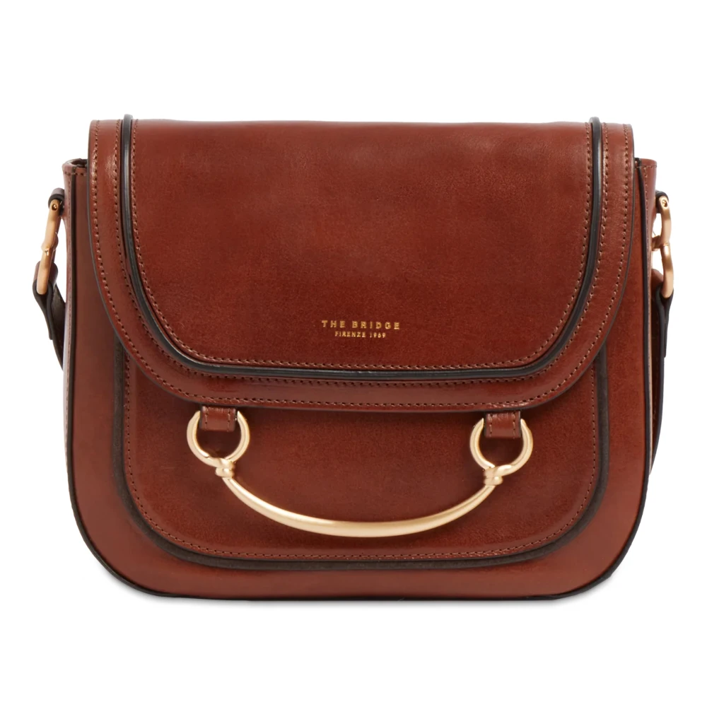 The Bridge Donna Marrone Crossbody Bag