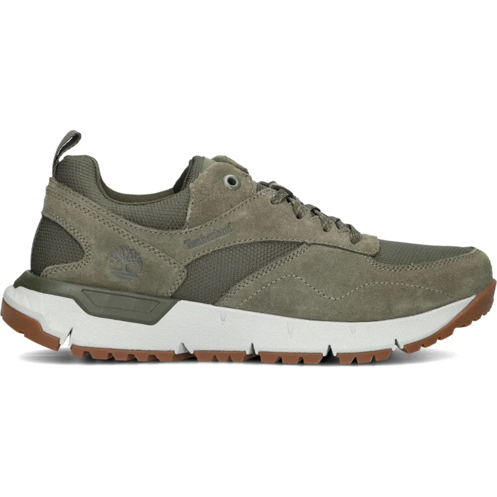 Timberland Heren Voyager Park Low Lace Up Sneakers Heren Schoenen Groen