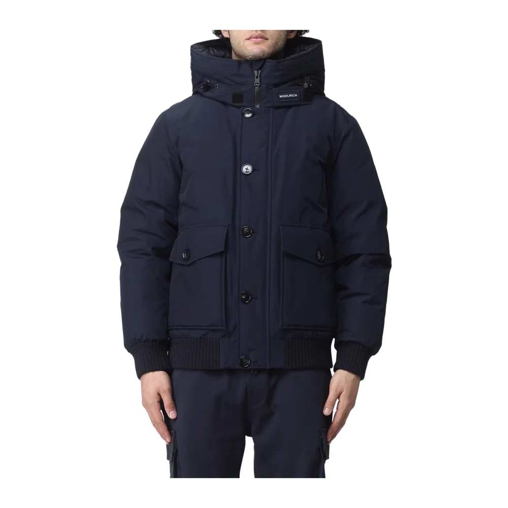 Woolrich Polar Bomber Jack Blue Heren