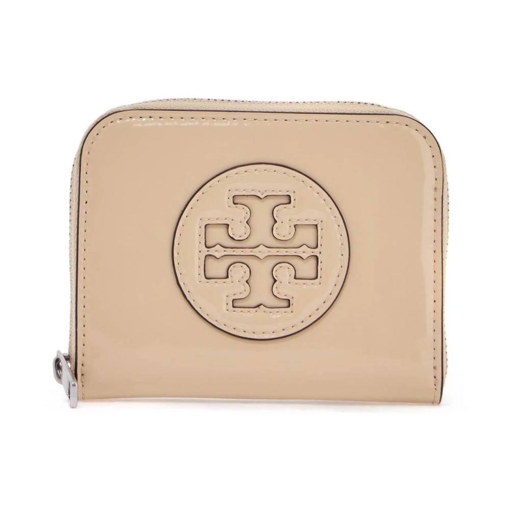 TORY BURCH Ella Bio-Tex Portemonnee Beige Dames