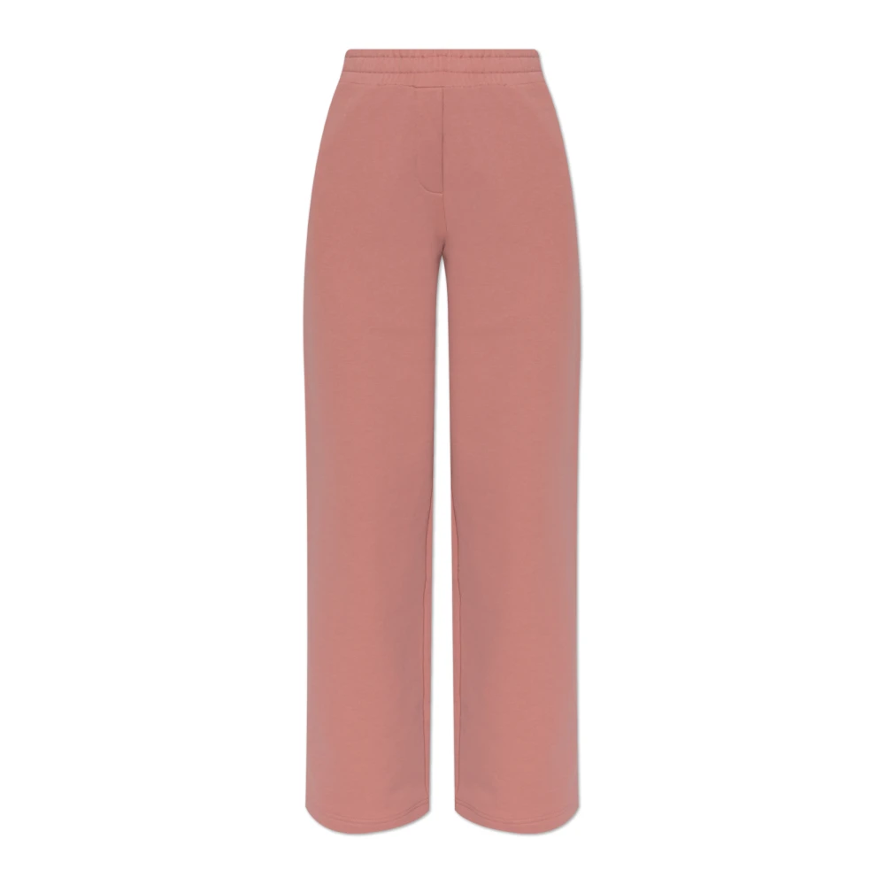 Dolce & Gabbana Women's Pink Sweatpants, M, Joggers With Logo