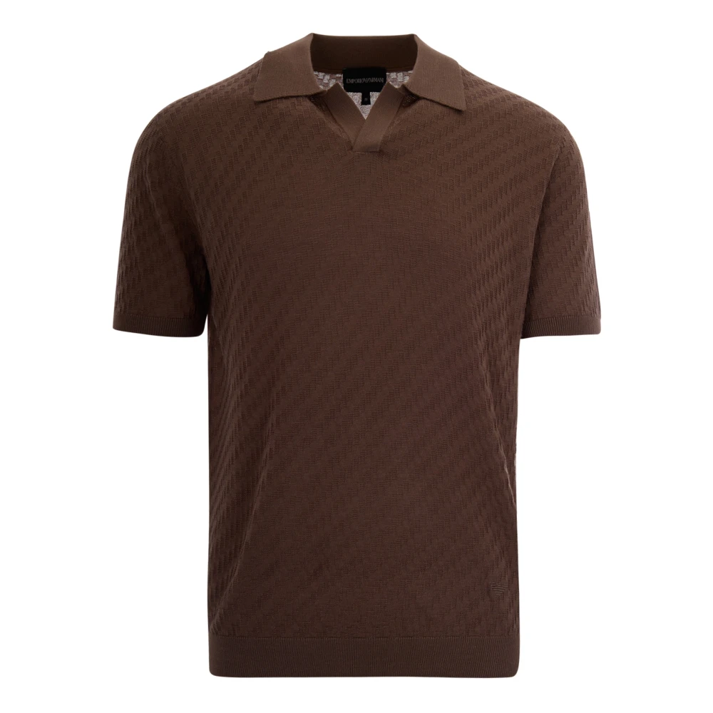 Emporio Armani Uomo Marrone - Polo - Tops - M