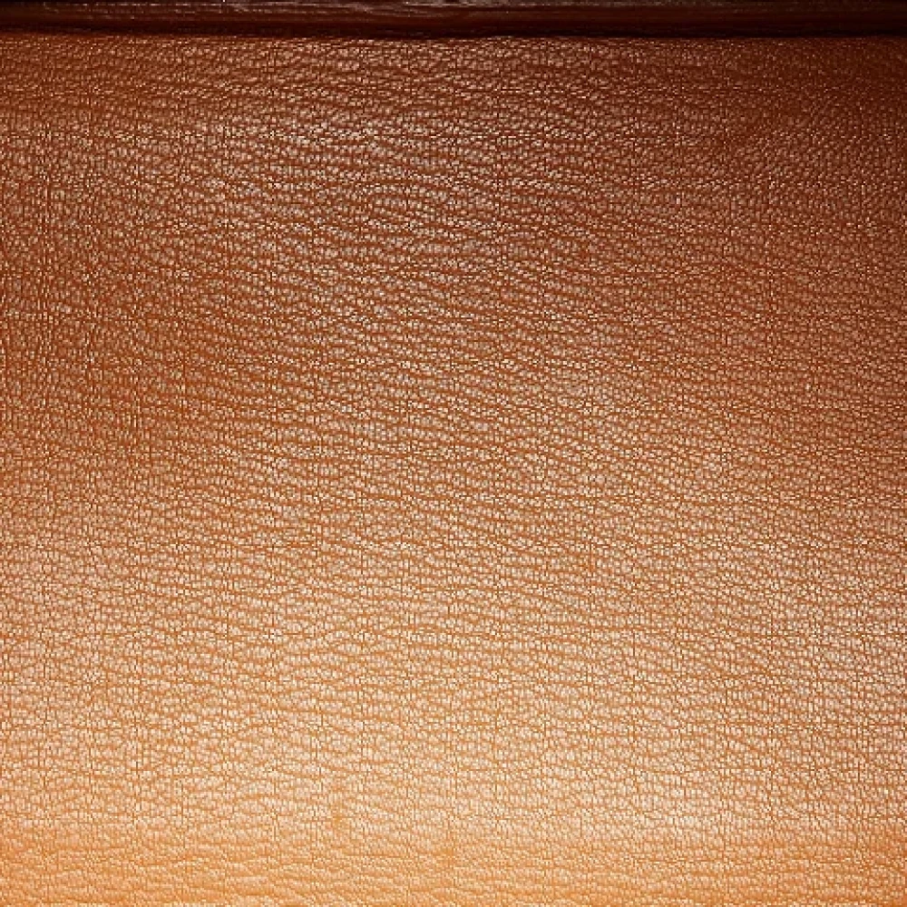 Hermès Vintage Pre-owned Leather handbags Brown Dames