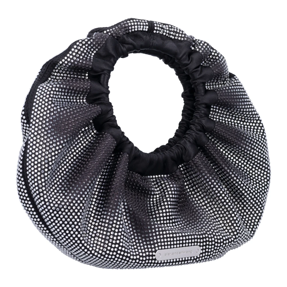 alexander wang Zwarte Crescent Mini Handtas Black Dames
