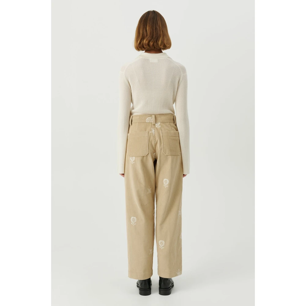 Soulland Chinos Beige Heren