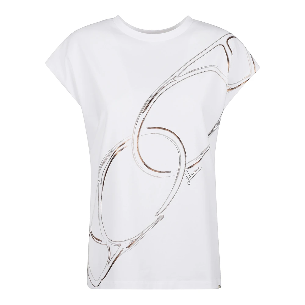 Herno - Tops > T-Shirts - White - Herno - Modalova