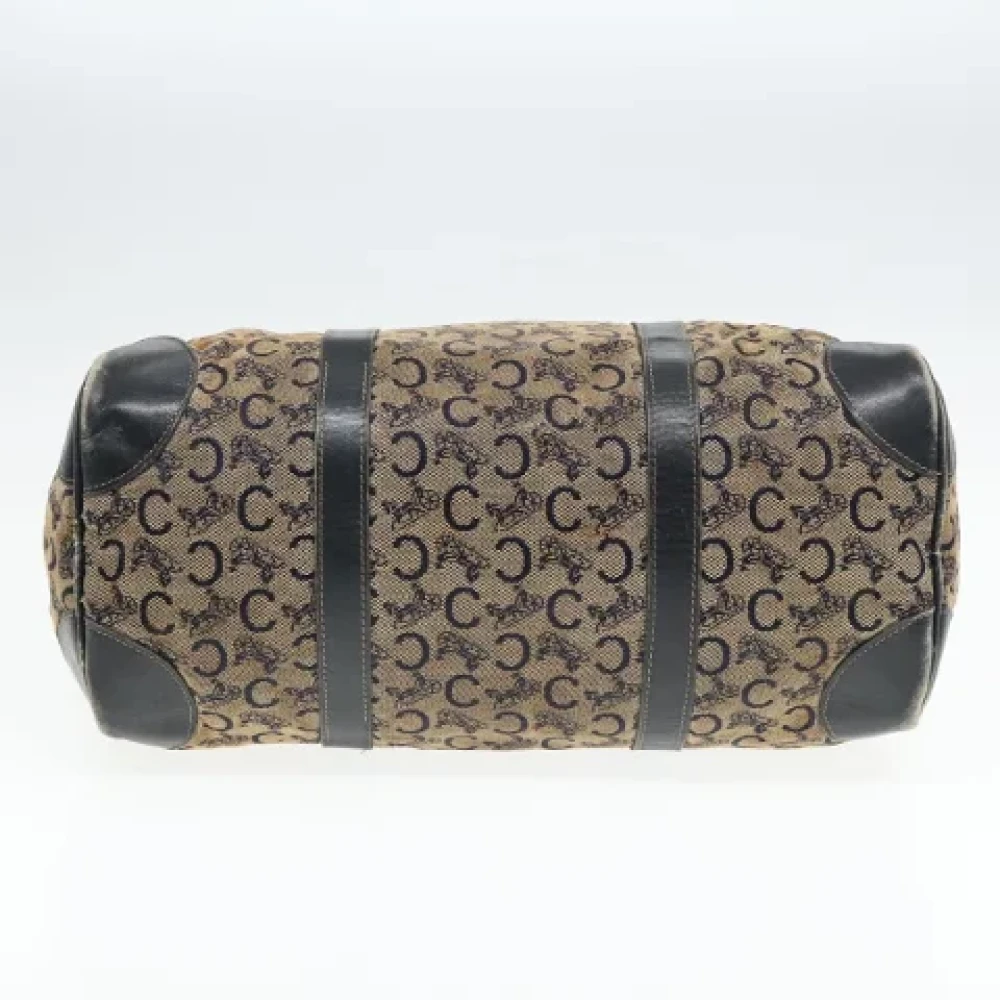 Celine Vintage Pre-owned Canvas handbags Blue Dames