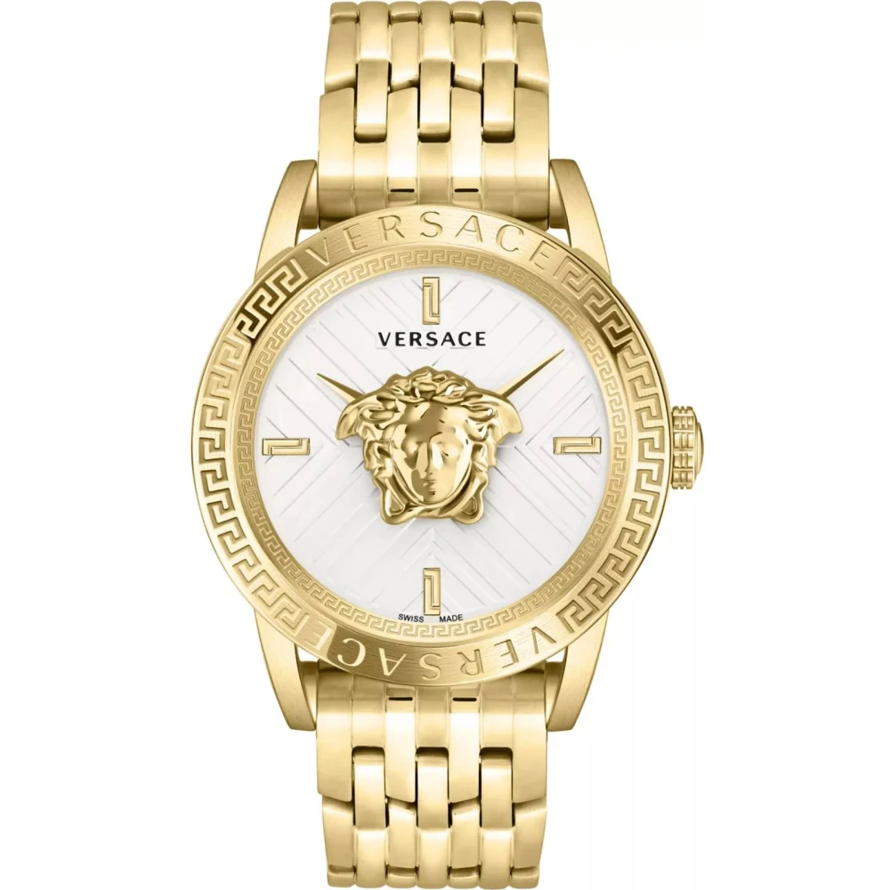 Versace Men's Gold Quartz Watch V-Code Restyling Vesn00822
