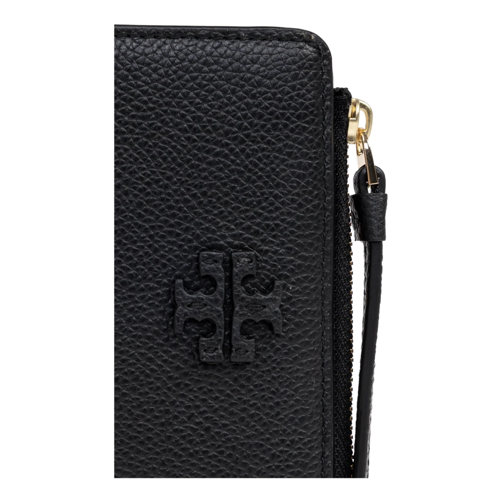 TORY BURCH `Mcgraw` Portemonnee Black Dames