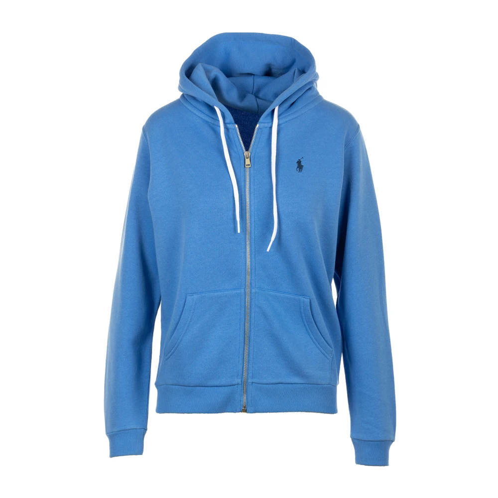 Ralph Lauren Blauwe Sweatshirt Lange Mouw Blue Dames