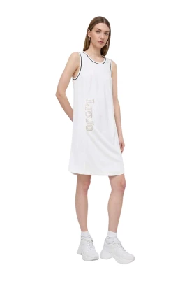 Logo Trim Dress