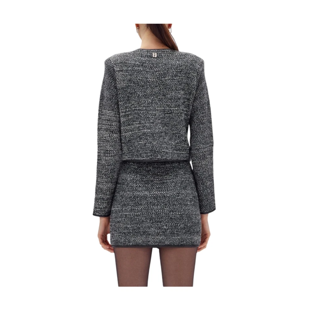 Blugirl Stijlvolle Gebreide Top Black Dames