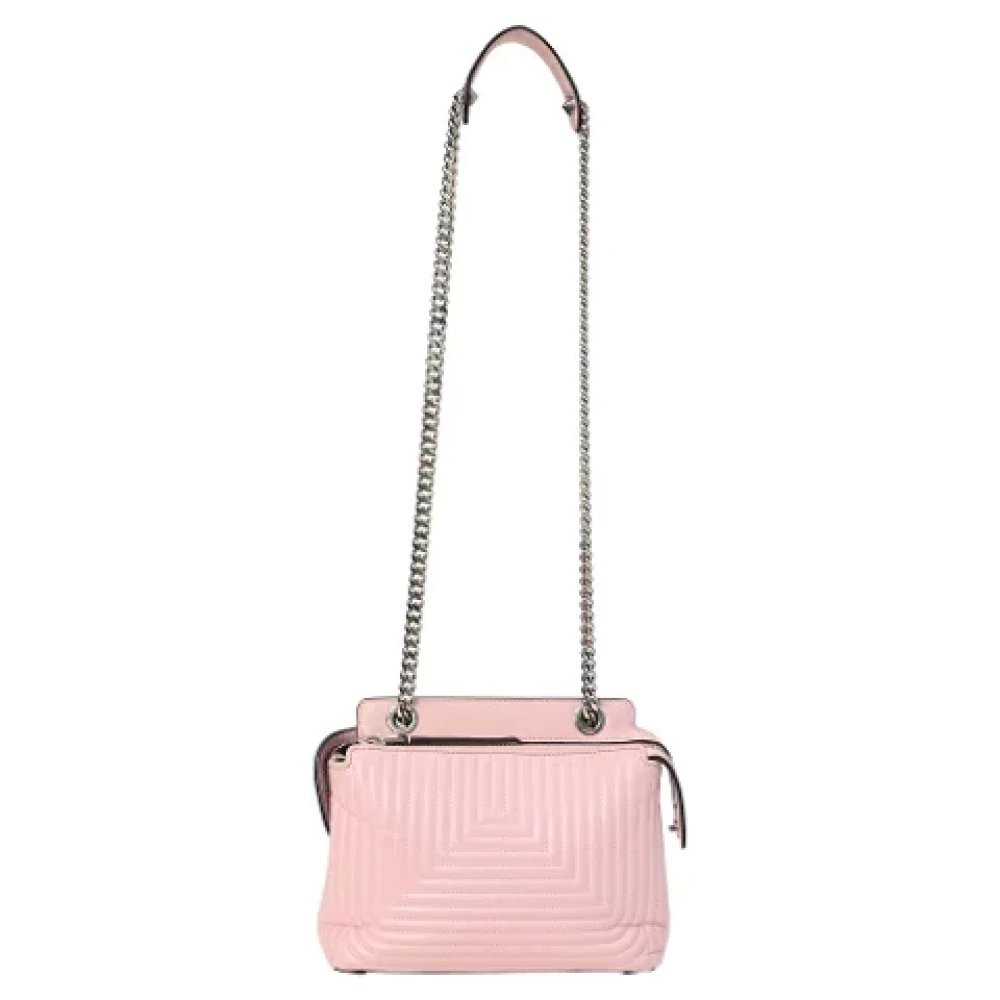 Fendi Vintage Pre-owned Leather fendi-bags Pink Dames