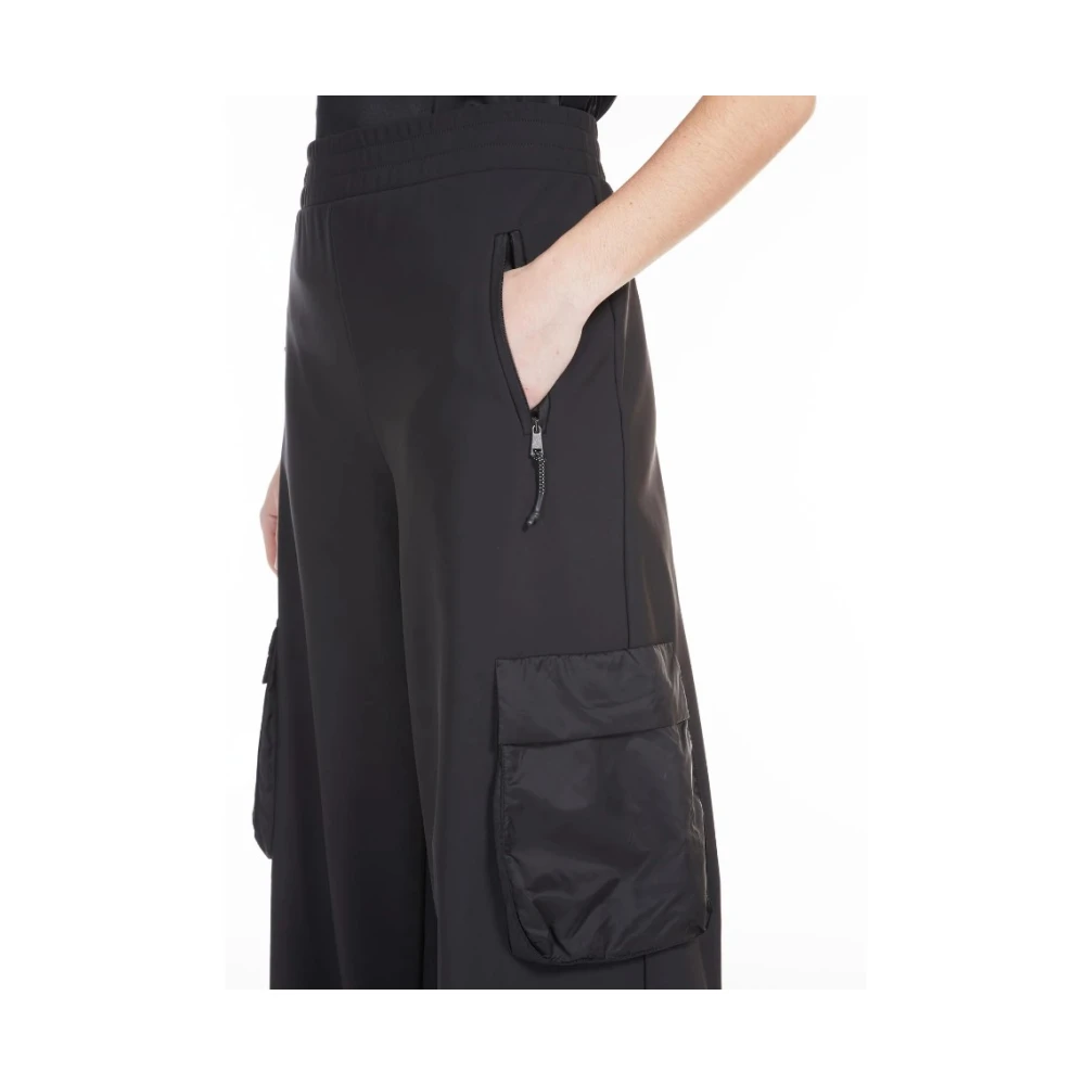 Max Mara Zwarte Broek Regular Fit Black Dames