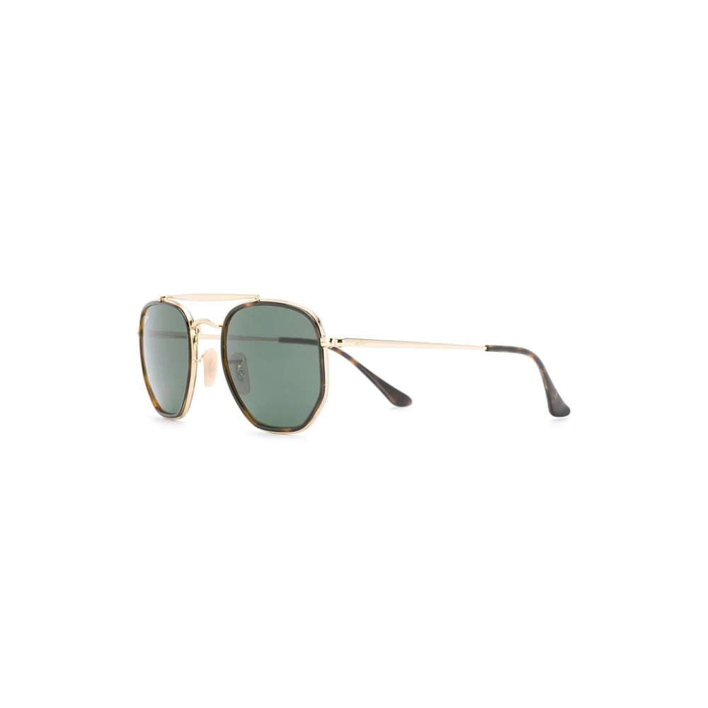 Ray - Ban Unisex Gold Rb3648m The Marshal Ii 001 Sunglasses Metal G15 Geometric Normal - Image 5
