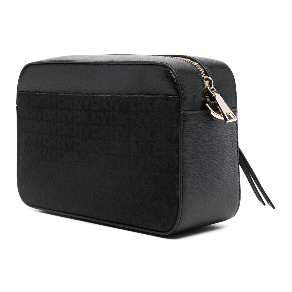 DKNY Zwarte Crossbody Tas Casual Stijl Black Dames