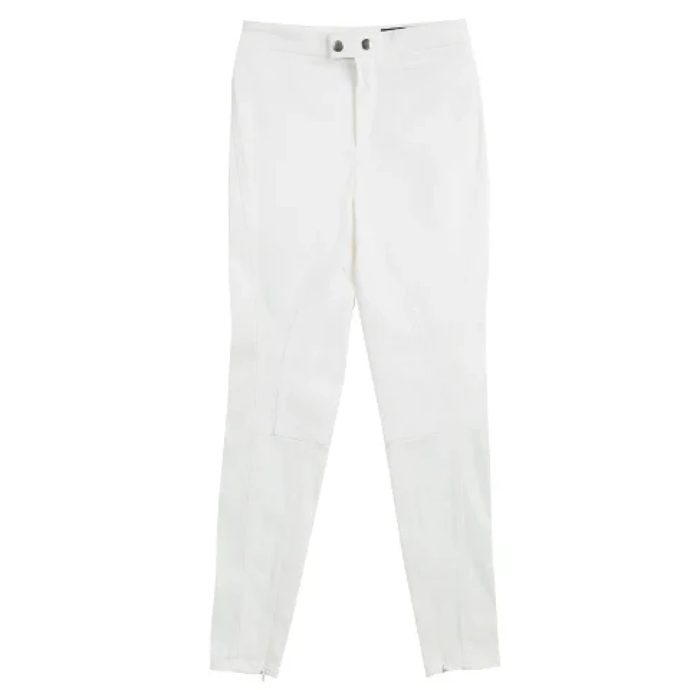 Gucci Vintage Pre-owned Fabric bottoms White Dames