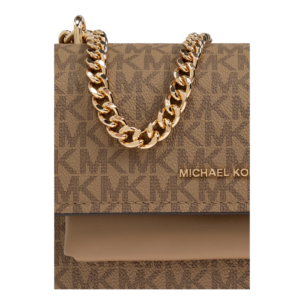 Michael Kors Schoudertas Clarie Beige Dames