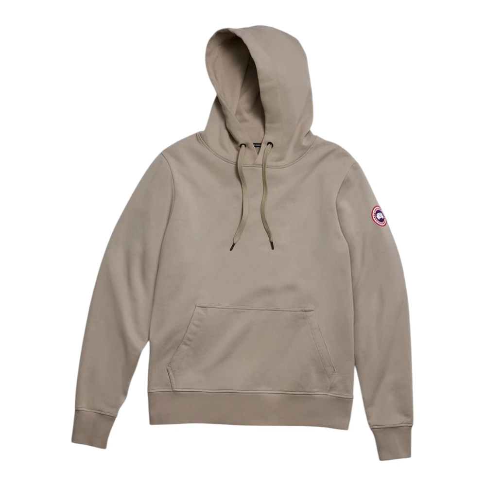 Canada Goose Beige Hoody Sweaters voor Mannen Beige Heren
