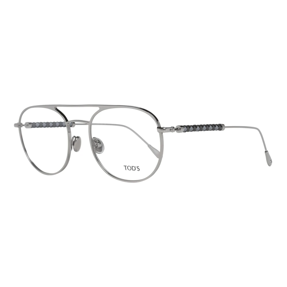 TOD'S Zilveren Metalen Optische Brillen voor Heren Gray Heren