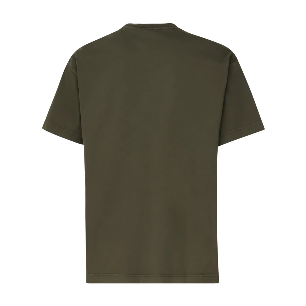 Carhartt WIP Groene Katoenen T-shirt met Logo Green Heren