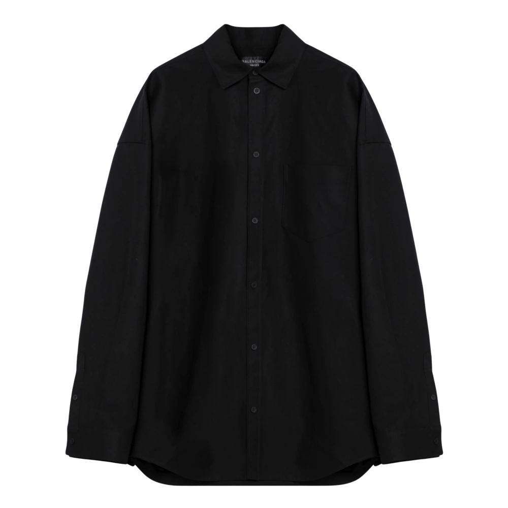 Balenciaga Lange mouwen overhemd Black Dames