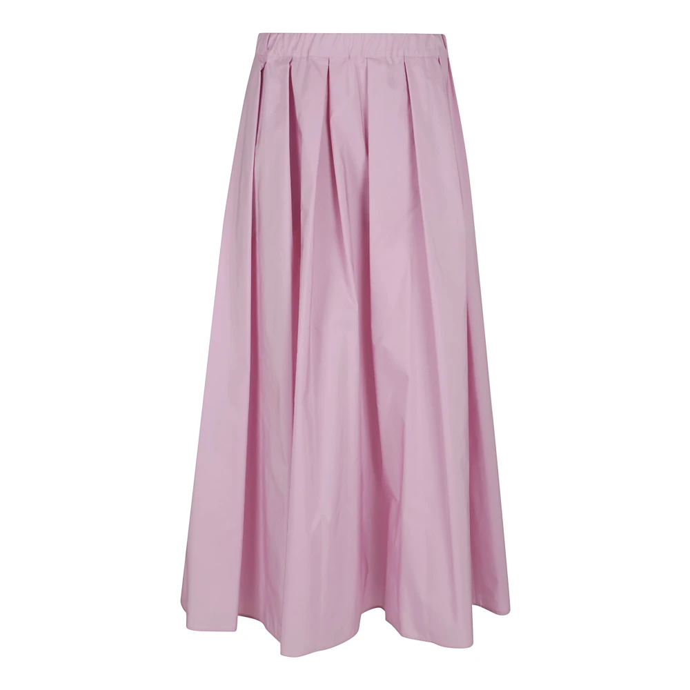 Max Mara Weekend Elegante Curvato Rok Pink Dames